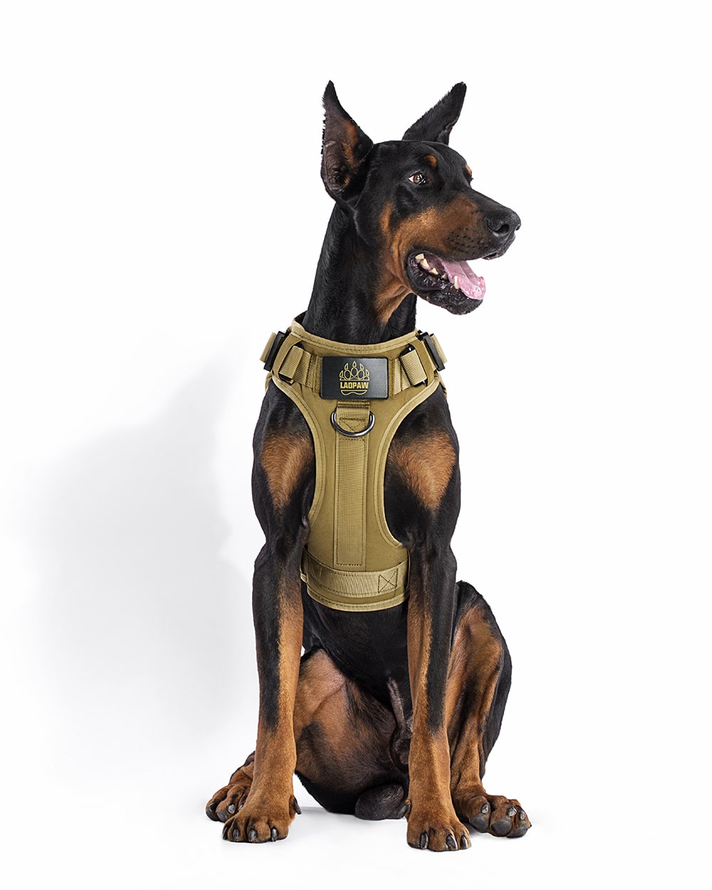 military dog vest tan